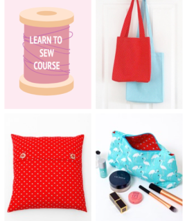Learn to Sew Course Gift Voucher