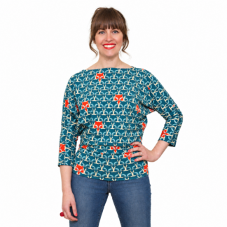 Stretch Batwing Top