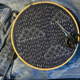 Sashiko-Inspired Visible Mending