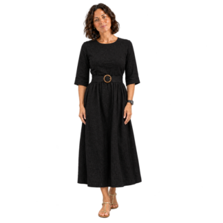 Classic Gathered Waist Dress